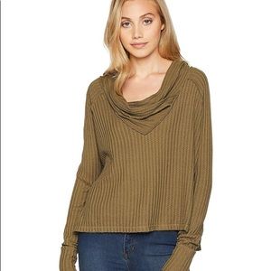 Free People Waffle Weave Sweater
